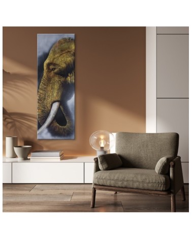 Modernes Wandbild - Einzelner Elefant | Feeby