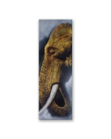Modernes Wandbild - Einzelner Elefant | Feeby