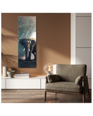 Leinwandbild - Elefant im Dschungel | Feeby