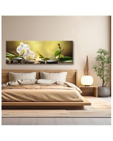 Leinwanddruck - Gelbes Zen-Muster | Feeby