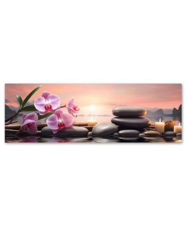 Leinwandbild - Rosa Zen-Muster | Feeby