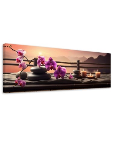 Picture for living room and bedroom - Oriental Orchid Stones | FEEBY