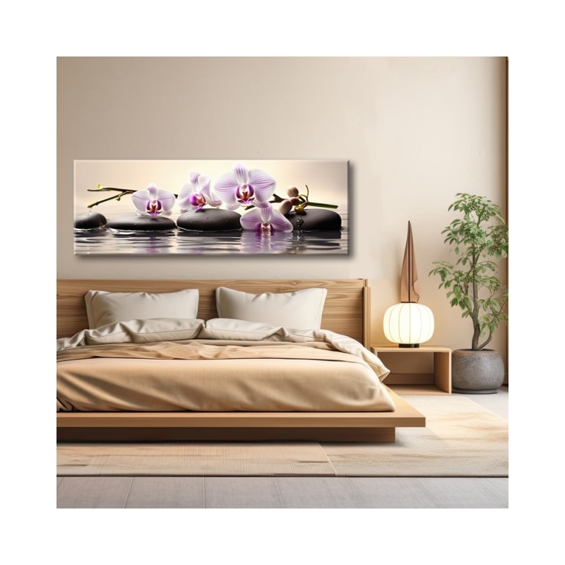 Bild auf Leinwand - Orientalische Orchideen | Feeby