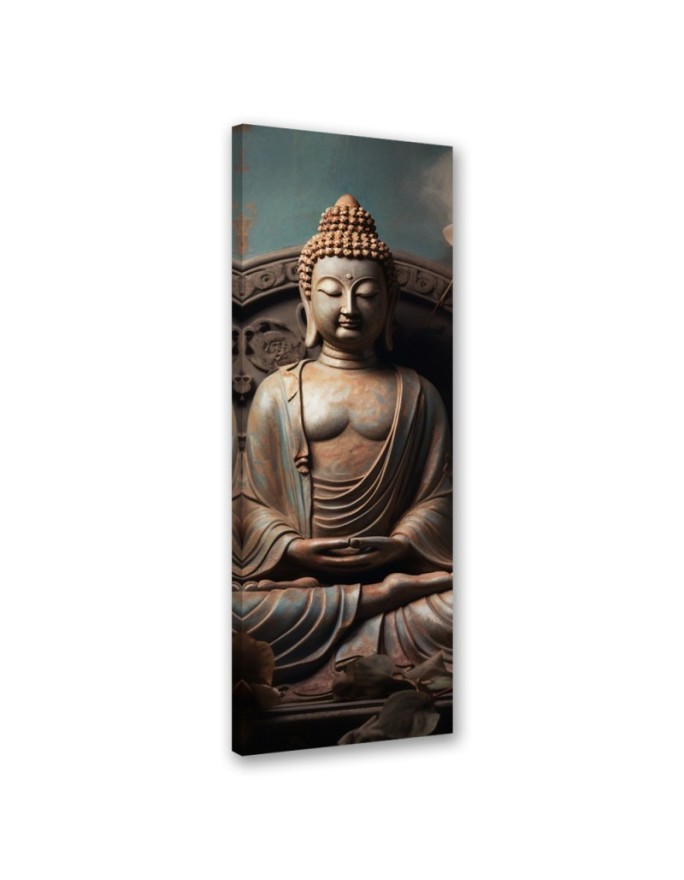 Modernes Wandbild - Buddha-Statue | Feeby