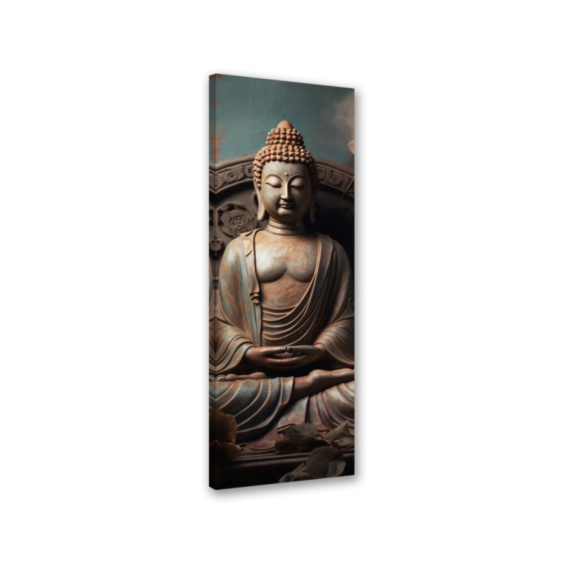 Modernes Wandbild - Buddha-Statue | Feeby