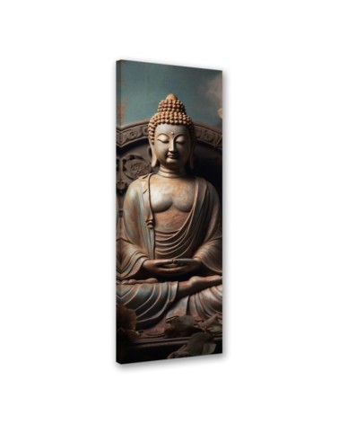 Modernes Wandbild - Buddha-Statue | Feeby