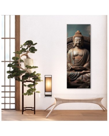 Modernes Wandbild - Buddha-Statue | Feeby