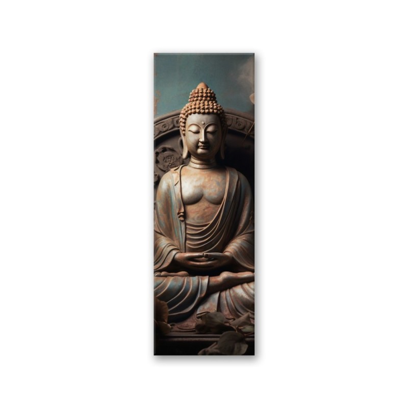Modernes Wandbild - Buddha-Statue | Feeby
