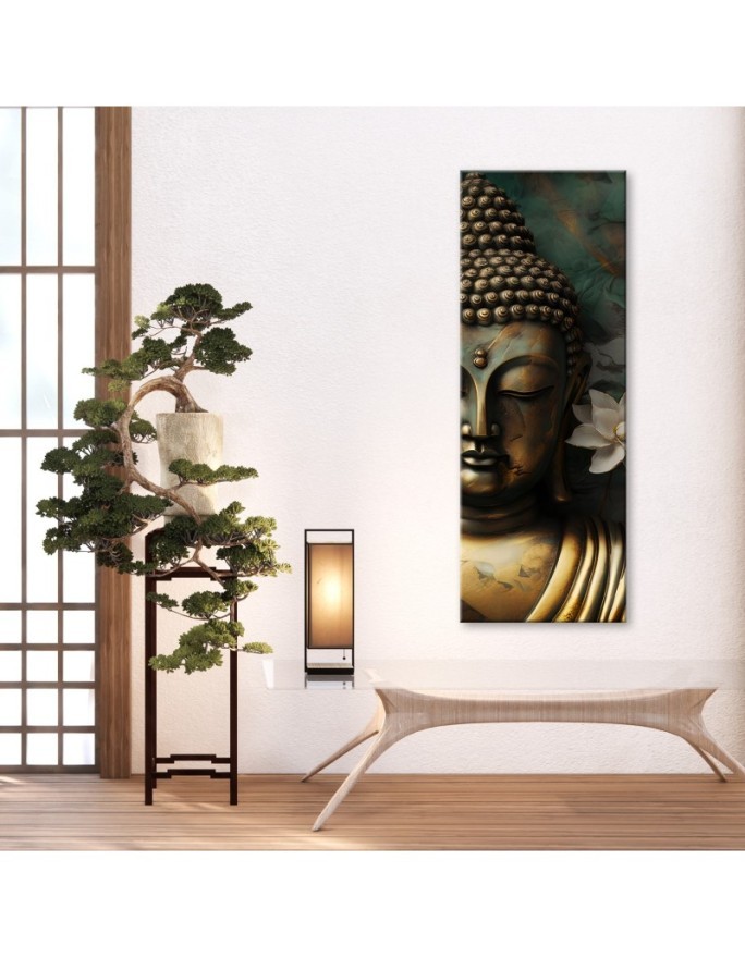 Obraz do salonu i sypialni - Budda Abstrakcja Zen | Feeby.pl