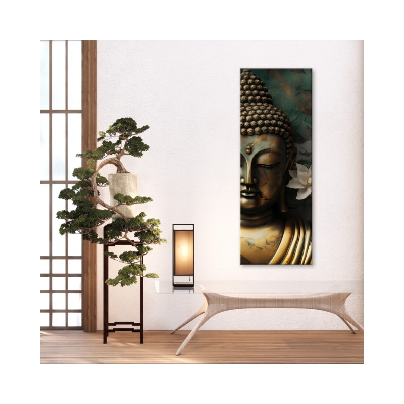 Bild auf Leinwand - Buddha Zen Abstraktion | Feeby