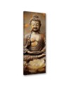 Wydruk na płótnie - Budda z kwiatami zen | Feeby.pl