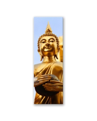 Bild auf Leinwand - Goldene Buddha-Statue | Feeby