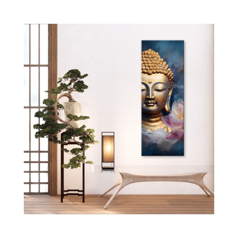 Modernes Wandbild - Buddha-Statue | Feeby
