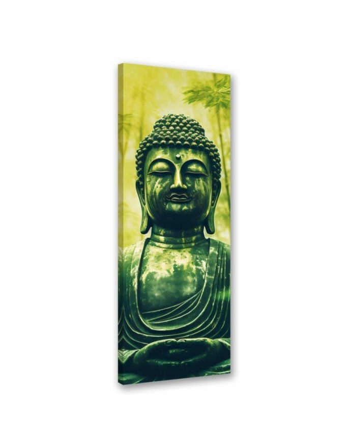 Modernes Wandbild - Buddha und Zen-Bambus | Feeby