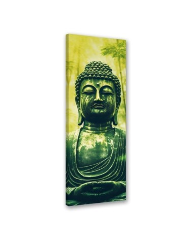 Modernes Wandbild - Buddha und Zen-Bambus | Feeby