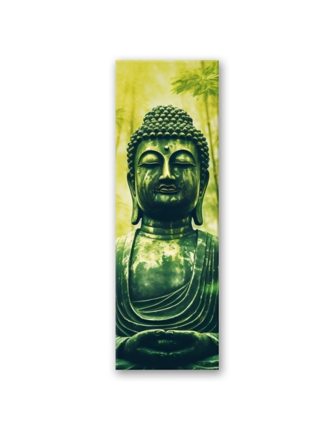 Obraz na płótnie nowoczesny - Budda i bambusy zen | Feeby.pl