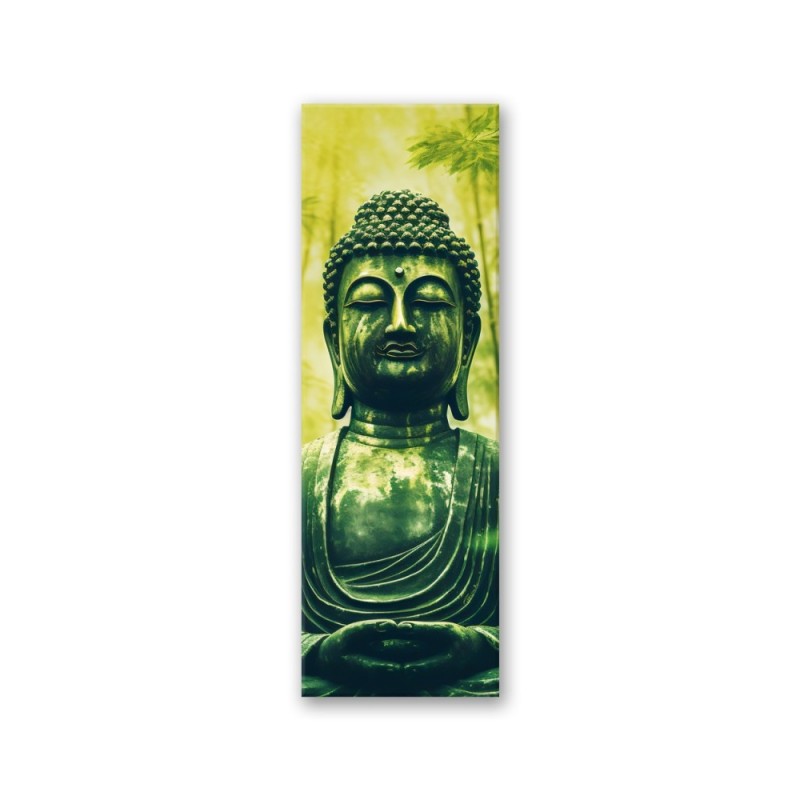 Modernes Wandbild - Buddha und Zen-Bambus | Feeby