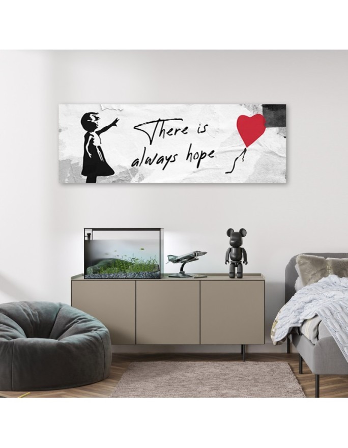 Obraz młodzieżowy - Banksy Dziewczynka z balonikiem | Feeby.pl