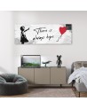 Obraz młodzieżowy - Banksy Dziewczynka z balonikiem | Feeby.pl