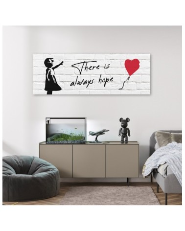 Bild auf Leinwand - Banksy Mädchen mit Luftballon | Feeby