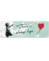 Canvas print for bedroom - Banksy Girl with balloon | FEEBY