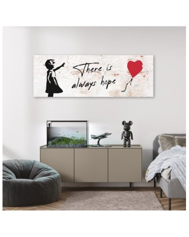 Bild auf Leinwand - Banksy Mädchen mit Luftballon | Feeby