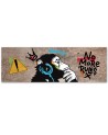 Nowoczesny obraz na ścianę - Banksy DJ Małpa | Feeby.pl
