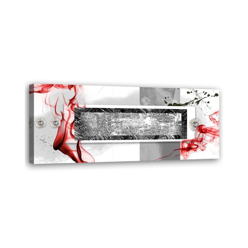 Leinwandbild - Explosion von Rot | Feeby