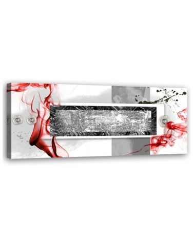 Leinwandbild - Explosion von Rot | Feeby