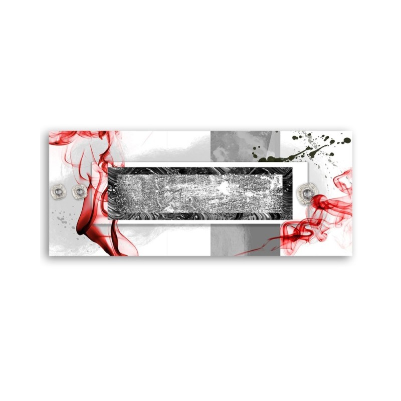 Leinwandbild - Explosion von Rot | Feeby