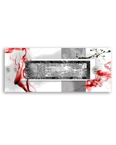 Leinwandbild - Explosion von Rot | Feeby