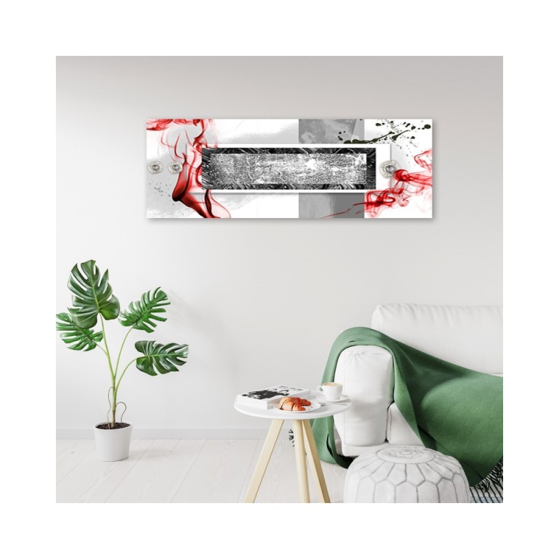 Leinwandbild - Explosion von Rot | Feeby