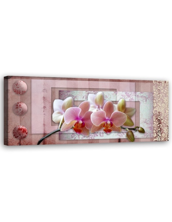 Canvas painting - Pink Orchid | FEEBY