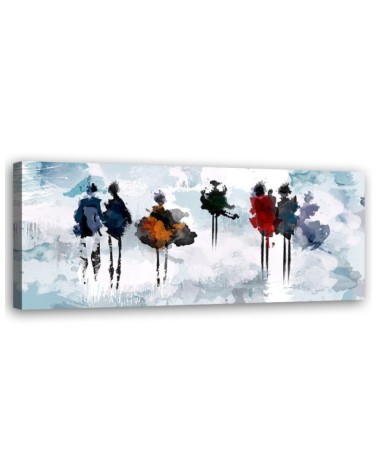 Bild auf Leinwand - Abstrakte Frauen | Feeby