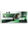 Nowoczesny obraz - Zielone metalowe kule abstrakcja | Feeby.pl