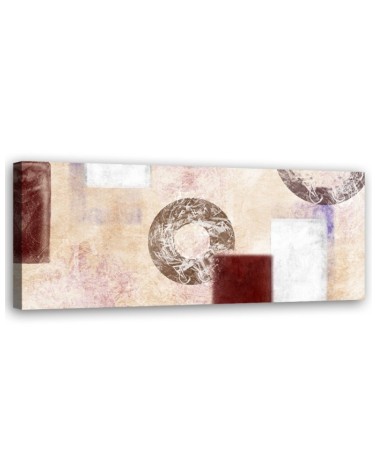 Bild auf Leinwand - Abstrakter Kreis | Feeby