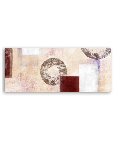 Bild auf Leinwand - Abstrakter Kreis | Feeby