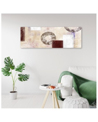 Bild auf Leinwand - Abstrakter Kreis | Feeby