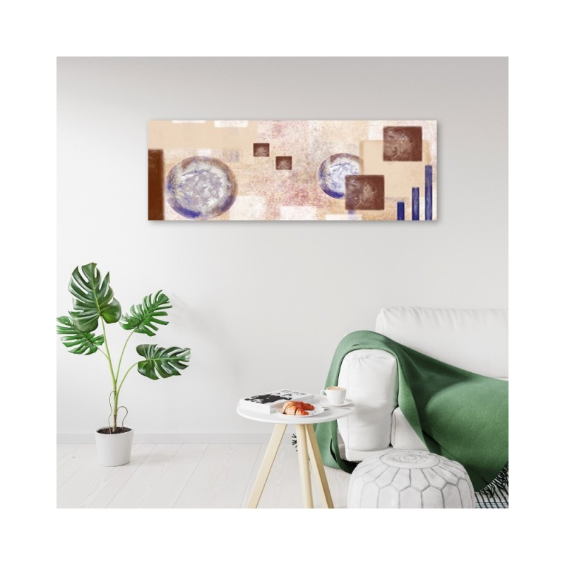 Leinwandbild modern - Abstrakte Quadrate | Feeby