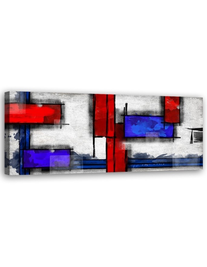 Leinwandbild - Geometrische Abstraktion | Feeby
