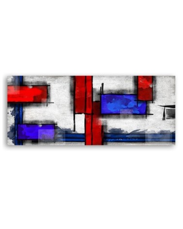 Leinwandbild - Geometrische Abstraktion | Feeby