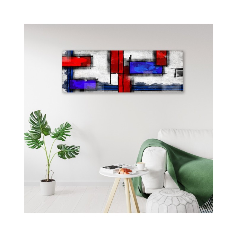 Leinwandbild - Geometrische Abstraktion | Feeby