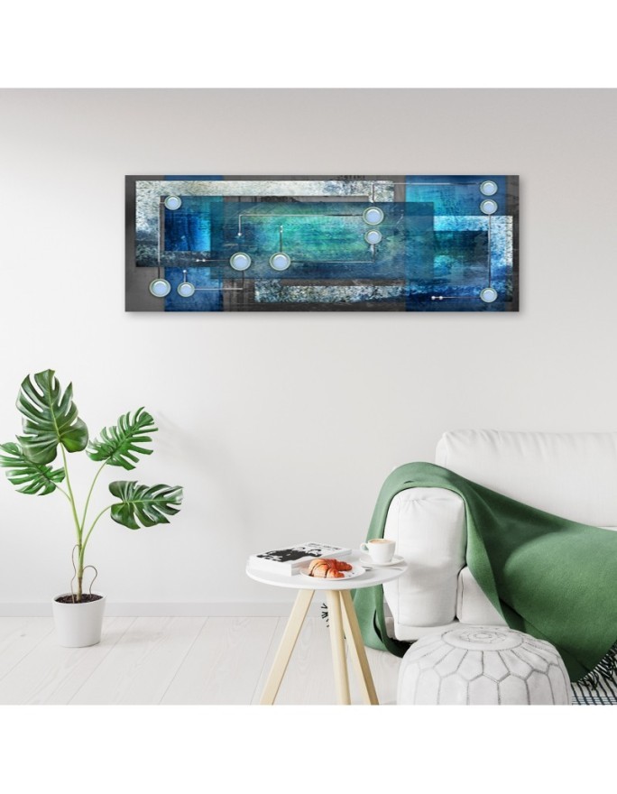 Interior design picture - Blue abstraction | FEEBY