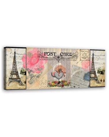 Decorative painting - Postcard from France | FEEBY