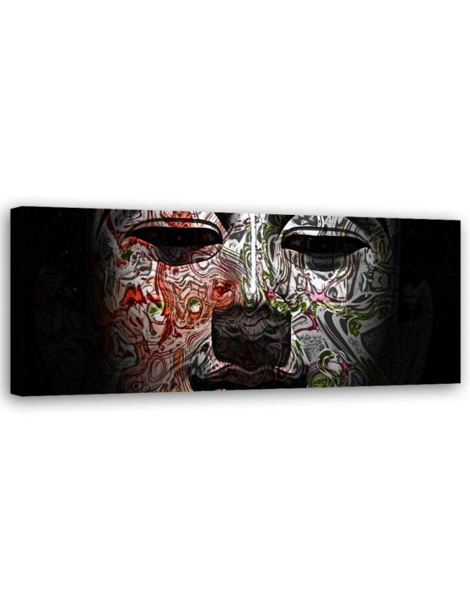 Leinwandbild - Feng Shui Buddha-Gesicht | Feeby