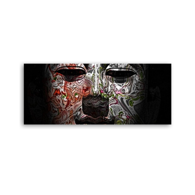 Leinwandbild - Feng Shui Buddha-Gesicht | Feeby