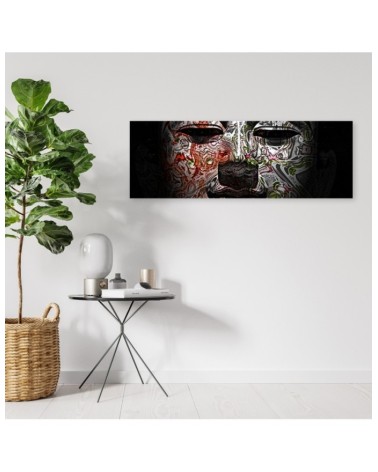 Leinwandbild - Feng Shui Buddha-Gesicht | Feeby