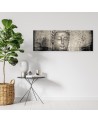 Obraz na płótnie canvas - Twarz Buddy vintage | Feeby.pl