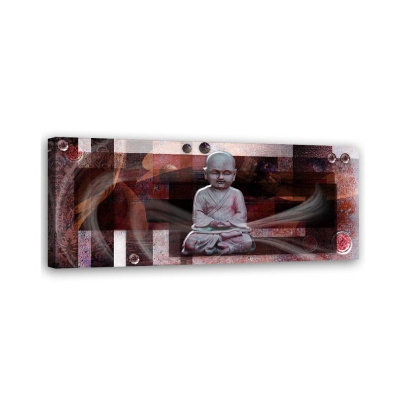 Leinwandbild - Feng Shui Buddha-Statue | Feeby