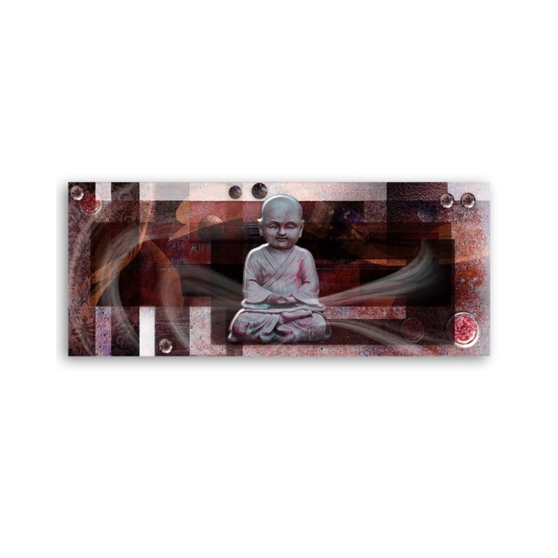 Leinwandbild - Feng Shui Buddha-Statue | Feeby